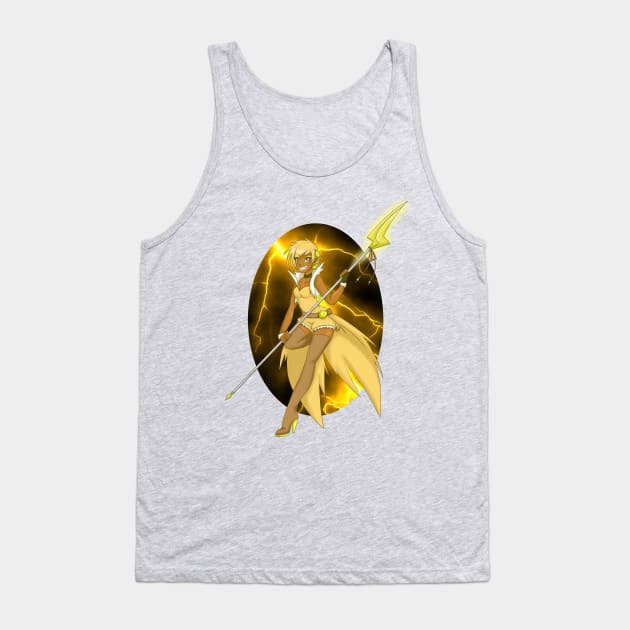 Magical Girl Fox Tank Top by Jisu